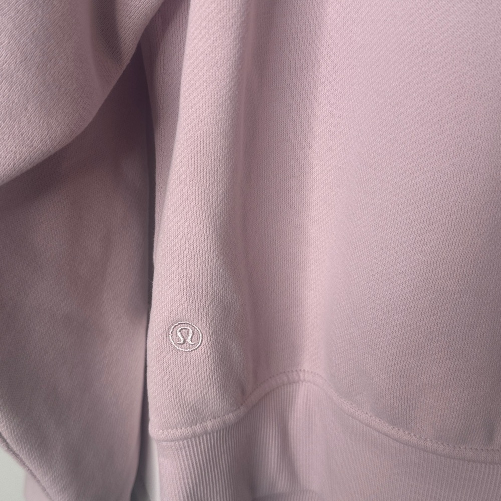 lululemon athletica Light Pink Hoodie Sweatshirt NWOT - Picture 3 of 4